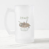 Druïde: Let op de Eekhoorns Matglas Bierpul (Links)
