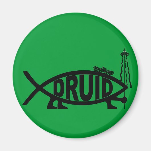 Druïde vis magneet (Voorkant)
