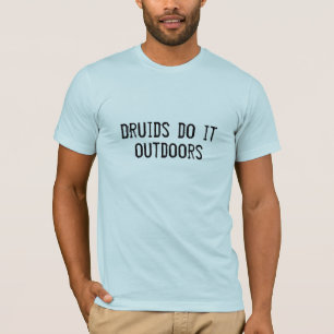 Druïden doen het buiten t-shirt