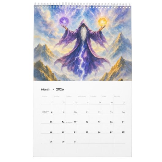 Druidic Whispers – Nature’s Guardians Kalender (Mar 2026)