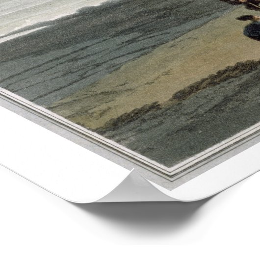 Druidicale steen bij Stnogal bij Barvas, eiland L Poster (Hoek)