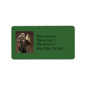 Druïdisch adreslabel etiket (Voorkant)