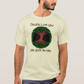 Druids houdt van u voor uw Natuur Mannen Shirt (Voorkant)