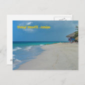 Druif Beach Aruba Briefkaart (Voorkant / Achterkant)