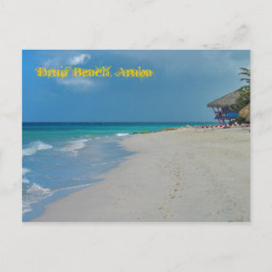 Druif Beach Aruba Briefkaart