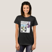 Druif en wijn daten t-shirt (Voorkant volledig)