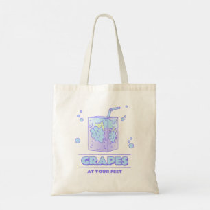 Druif Escape Kawaii esthetisch Tote Bag