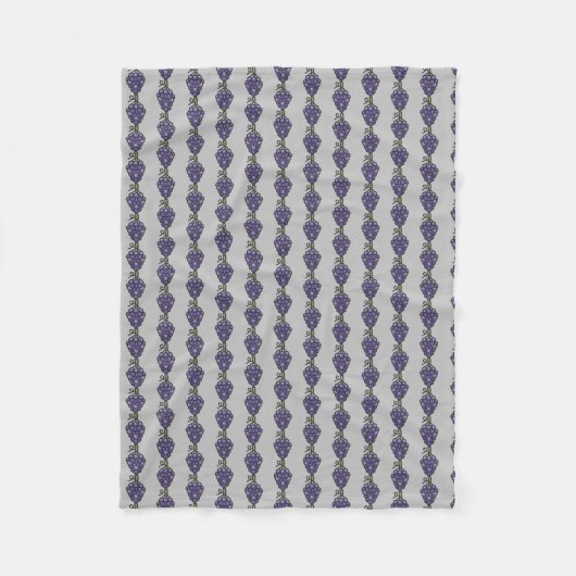 druif fleece deken (Voorkant)