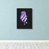 Druif Hyacint Bloem Leinwand Afdruk Canvas Afdruk (Insitu (Houten vloer))