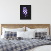 Druif Hyacint Bloem Leinwand Afdruk Canvas Afdruk (Insitu (Slaapkamer))
