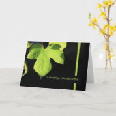 druif leaf German sympathkcard Kaart (Gele Bloem)