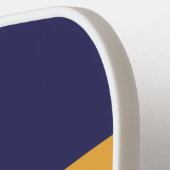  Druif Regenboog Over Striping Met Naam Pickleball Paddle (Links Detail)