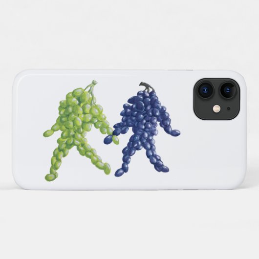 Druif Vrienden Telefoon Case (Achterkant (horizontaal))