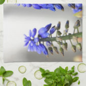 druifhyacint theedoek (Gevouwen)