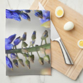 druifhyacint theedoek (Quarter Fold)