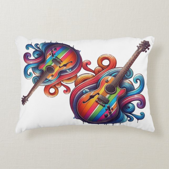 druipend geluid accent kussen (Voorkant)