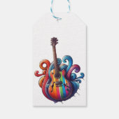 druipend geluid cadeaulabel (Achterkant)