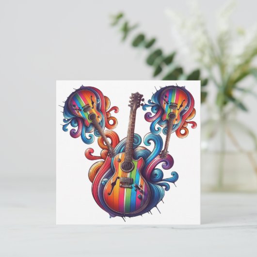 druipend geluid kaart (Staand voorkant)