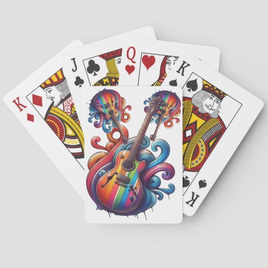 druipend geluid pokerkaarten (Achterkant)