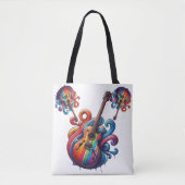 Druipend Geluid Tote Bag (Voorkant)