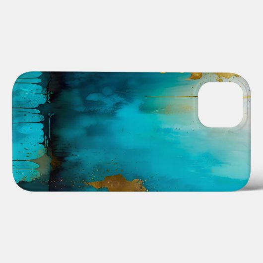 druipende luxe Case-Mate iPhone case (Achterkant (horizontaal))