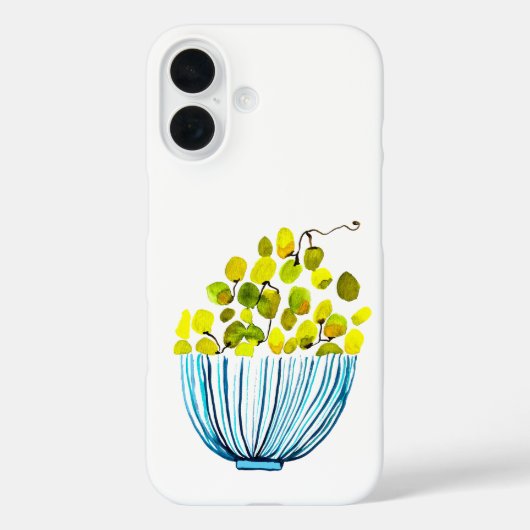 Druiven aquarel fruitillustratie Case-Mate iPhone case (Achterkant)