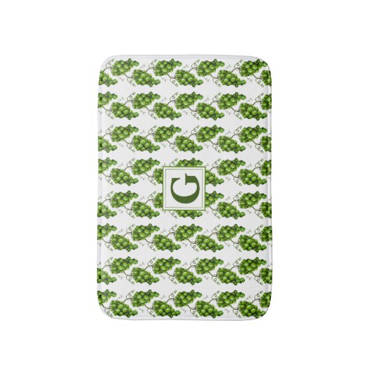 Druiven Bath Mat (Voorkant Verticaal)