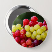 DRUIVEN BLIJ RONDE BUTTON 4,0 CM (Voorkant /achterkant)