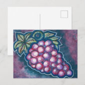 Druiven                                            briefkaart (Voorkant / Achterkant)