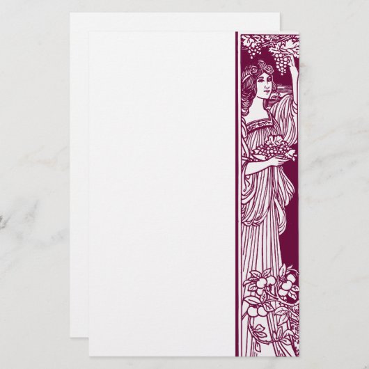 Druiven Briefpapier (Voorkant / Achterkant)