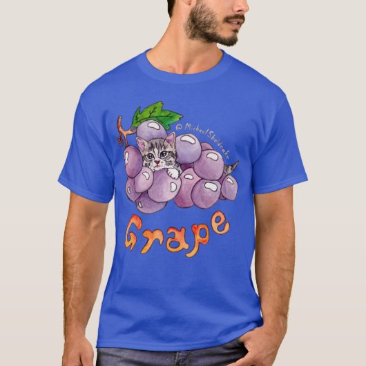 Druiven cadeau t-shirt (Voorkant)