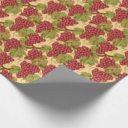 druiven cadeaupapier (Hoek)