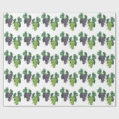 druiven cadeaupapier (Vlak)