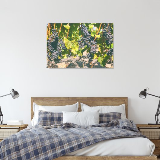 Druiven Canvas Afdruk (Insitu (Slaapkamer))