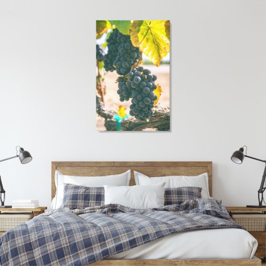 Druiven Canvas Afdruk (Insitu (Slaapkamer))