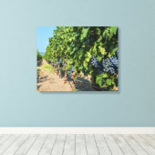 Druiven Canvas Afdruk (Insitu (Houten vloer))