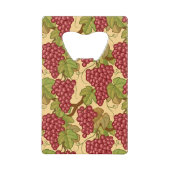 druiven creditkaart flessenopener (Voorkant)