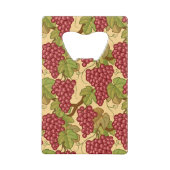 druiven creditkaart flessenopener (Achterkant)