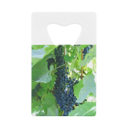 druiven creditkaart flessenopener (Voorkant)