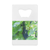 druiven creditkaart flessenopener (Achterkant)