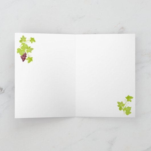 Druiven & de Kaart van het Jubileum van de (Binnen)