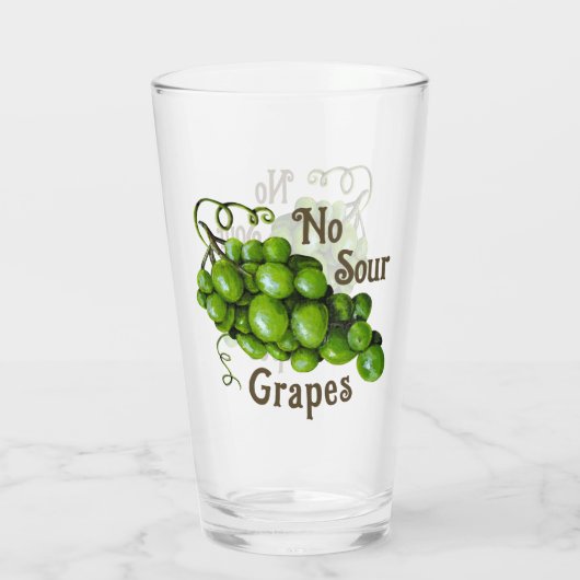 druiven Drink glas (Achterkant)