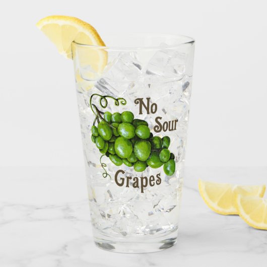 druiven Drink glas (Voorkant ijs)
