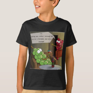 Druiven Echtscheidingen Grappig T-shirt