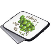 Druiven Electronics Bag Laptop Sleeve (Voorkant onderkant)