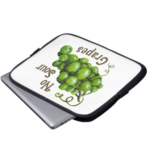 Druiven Electronics Bag Laptop Sleeve (Voorkant onderkant)