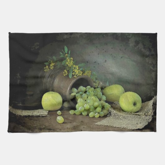 Druiven en Appels Theedoek (Horizontaal)