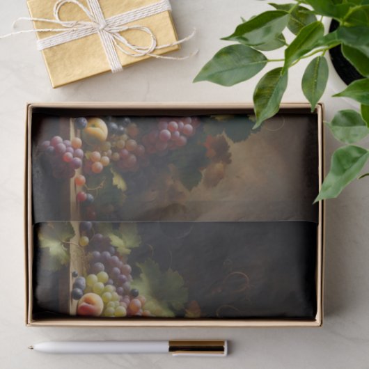 Druiven en Fruit Stilleven Schilderen Decoupage Tissuepapier (Geschenk)
