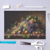 Druiven en Fruit Stilleven Schilderen Decoupage Tissuepapier (Craft)