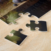Druiven en Fruit Stilleven Schilderen Legpuzzel (Zijkant)